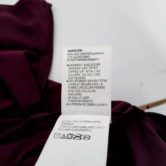 Under Armour Womens UA Meridian Fitted Jacket XS Plum Purple Polyester Blend - Picture 10 of 11